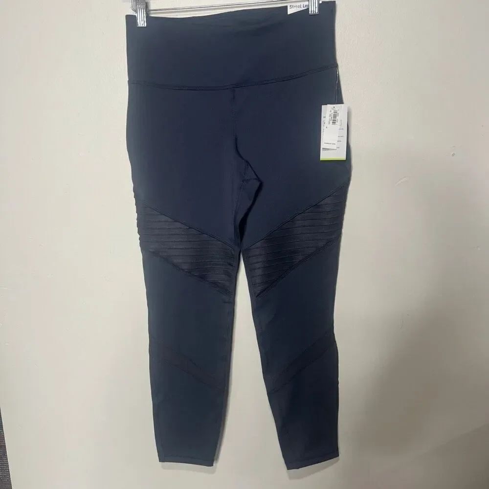 Old Navy Street Leggings Gray 7/8 ankle high-rise go-dry Size Large